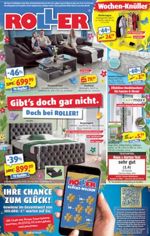 Angebote von Möbelhäuser in Frankfurt am Main | ROLLER flugblatt in ROLLER | 16.5.2022 - 28.5.2022