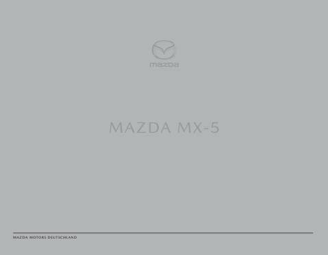 Mazda Katalog | MAZDA MX-30 Roadster 2022 | 8.2.2022 - 1.1.2023