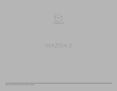 Mazda Katalog | MAZDA3 (Mild Hybrid) 2022 | 8.2.2022 - 1.1.2023
