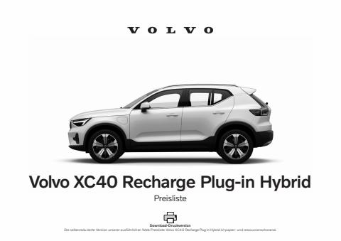 Volvo Katalog | Volvo XC40 Recharge Plug-in Hybrid | 22.1.2022 - 31.12.2022
