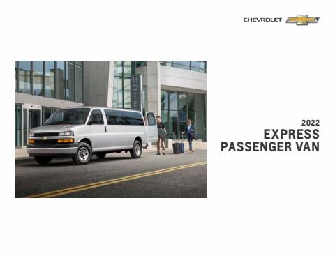 Chevrolet Katalog | Chevrolet Express Passenger Van eBrochure | 28.1.2022 - 31.12.2022