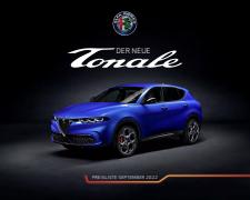 Alfa Romeo Katalog | Alfa Romeo Tonale | 12.9.2022 - 31.3.2023