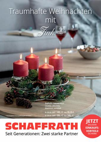 Schaffrath Katalog | Schaffrath Fink - Traumhafte Weihnachten | 28.10.2022 - 23.12.2022