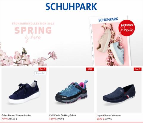 Schuhpark Katalog | Frühlingsangebote | 5.4.2022 - 12.4.2022