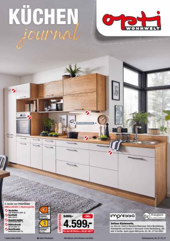 Opti Wohnwelt Katalog | Küchenjournal | 5.1.2022 - 30.6.2022