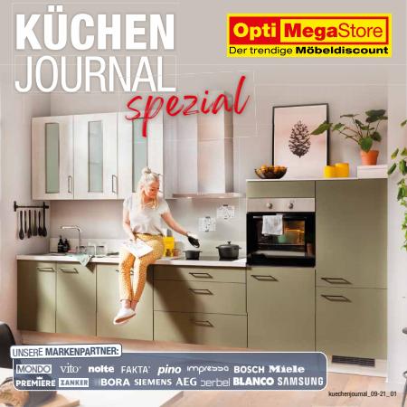 Opti Wohnwelt Katalog | Küchenjournal Spezial | 20.8.2021 - 30.6.2022