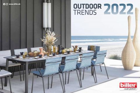 Möbel biller Katalog | Outdoor Trends 2022 | 4.4.2022 - 31.12.2022