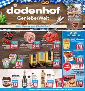 Dodenhof Katalog | GenießerWelt | 25.9.2023 - 30.9.2023