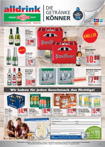 alldrink Katalog in Wiesbaden | alldrink flugblatt | 30.1.2023 - 11.2.2023