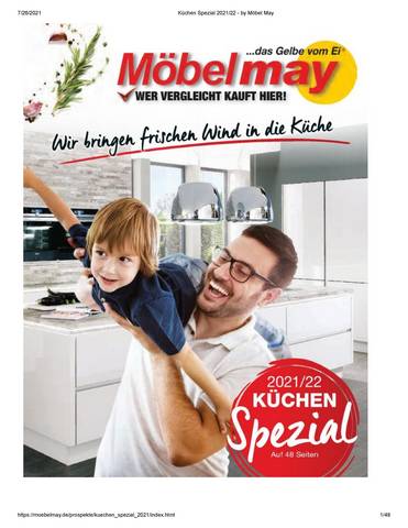 Möbel May Katalog | Küchen Spezial 2021/2022  | 26.7.2021 - 31.12.2022