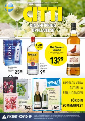 CITTI Markt Katalog | Schweden-Werbung | 19.4.2022 - 2.7.2022