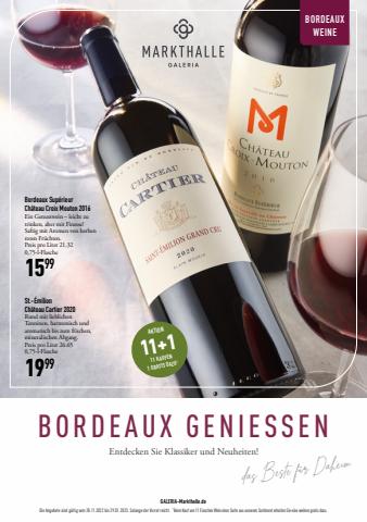 Angebote von Restaurants | Bordeaux geniessen in Galeria Restaurants | 20.11.2022 - 29.1.2023