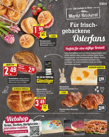 K&U Bäckerei Katalog | Wochenangebote | 4.4.2022 - 10.4.2022