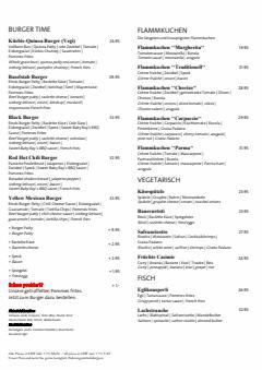 Mövenpick Restaurants Katalog | Speisekarte | 13.1.2022 - 31.12.2022