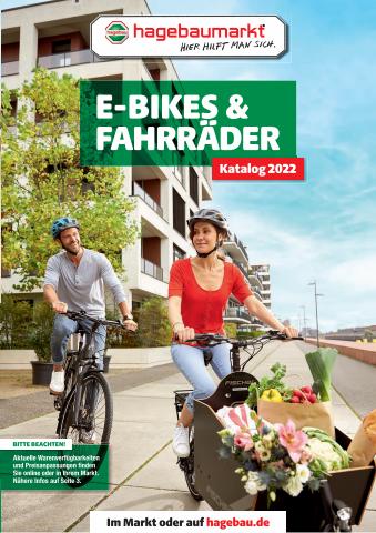 hagebau Fachhandel Katalog | E-Bikes & Fahrräder Katalog 2022 | 1.1.2022 - 31.12.2022
