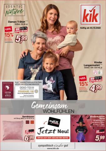 KiK Katalog | Aktuelle Werbung | 3.10.2022 - 9.10.2022