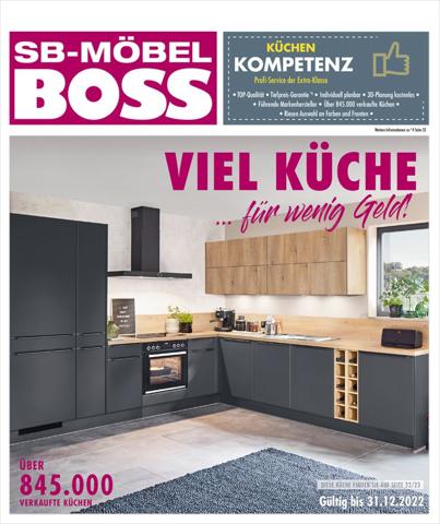 SB Möbel Boss Katalog in Hamburg | SB Möbel Boss flugblatt | 1.6.2022 - 31.12.2022