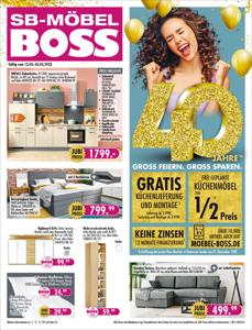 SB Möbel Boss Katalog in Frankfurt am Main | SB Möbel Boss flugblatt | 12.3.2023 - 25.3.2023