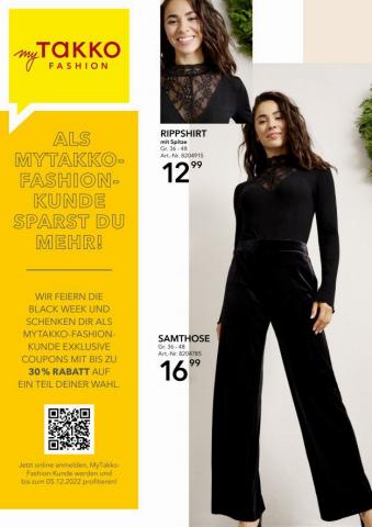 Takko Fashion Katalog | Angebote Prospekt | 18.11.2022 - 30.11.2022