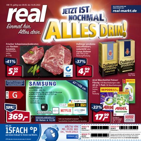 real Katalog in Berlin | real flugblatt | 9.5.2022 - 14.5.2022
