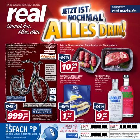 real Katalog | real flugblatt | 16.5.2022 - 21.5.2022
