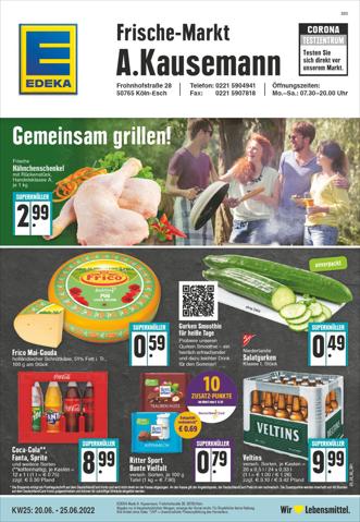 Angebote von Supermärkte in Köln | Edeka flugblatt in EDEKA | 19.6.2022 - 25.6.2022