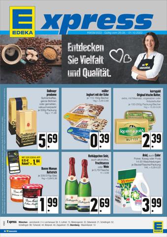 EDEKA Katalog in München | Edeka flugblatt | 25.9.2022 - 1.10.2022