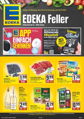EDEKA Katalog in Zwickau | Edeka flugblatt | 2.10.2022 - 8.10.2022
