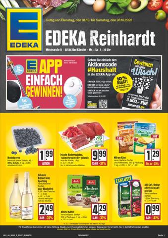EDEKA Katalog in Gera | Edeka flugblatt | 2.10.2022 - 8.10.2022
