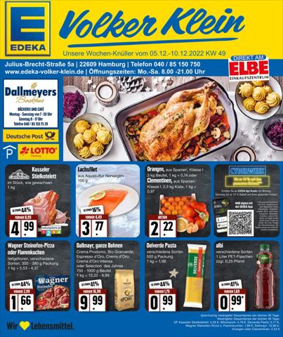 Angebote von Supermärkte in Hamburg | Edeka flugblatt in EDEKA | 4.12.2022 - 10.12.2022