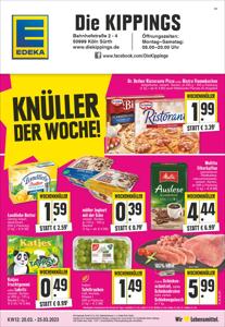 Angebote von Supermärkte in Köln | Edeka flugblatt in EDEKA | 19.3.2023 - 25.3.2023