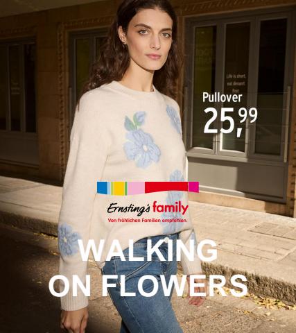 Ernsting's family Katalog | Walking on flowers | 11.8.2023 - 23.10.2023