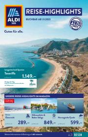 Angebote von Reisen und Freizeit | Aldi SÃ¼d Reisen flugblatt in Aldi Süd Reisen | 4.9.2023 - 30.9.2023