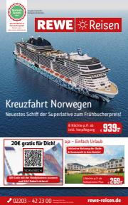 REWE Reisen Katalog | Angebote September 2023  | 4.9.2023 - 29.9.2023