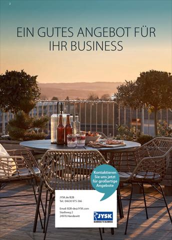 JYSK Katalog | Katalog Business to Business | 4.3.2022 - 4.6.2022