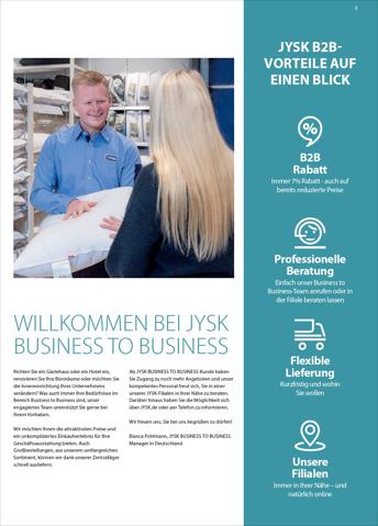 JYSK Katalog in Hamburg | Katalog Business to Business | 4.3.2022 - 4.6.2022