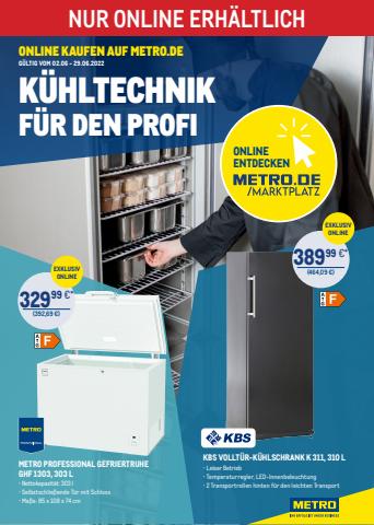 Angebote von Supermärkte in Stuttgart | ONLINE-MARKTPLATZ in Metro | 2.6.2022 - 29.6.2022