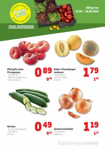 Angebote von Supermärkte in Berlin | Obst & Gemüse Frischepreise in Metro | 23.6.2022 - 29.6.2022