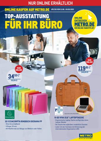 Metro Katalog in Berlin | ONLINE-MARKTPLATZ | 11.8.2022 - 24.8.2022