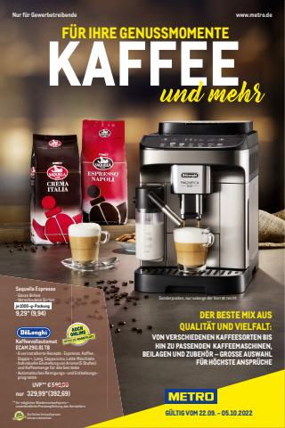 Metro Katalog | Kaffee und mehr | 22.9.2022 - 5.10.2022