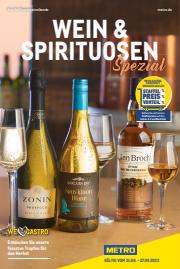 Angebot auf Seite 6 des Wein & Spirituosen-Katalogs von Metro