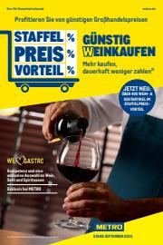 Metro Katalog | Staffelpreisvorteil Hausweinkatalog | 1.9.2023 - 30.9.2023