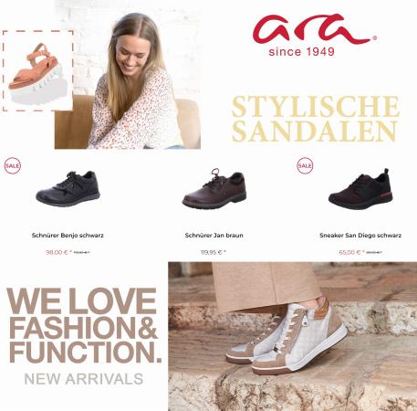 Ara Schuhe Katalog in Hamburg | Angebote auf Schnürer | 20.5.2022 - 22.5.2022