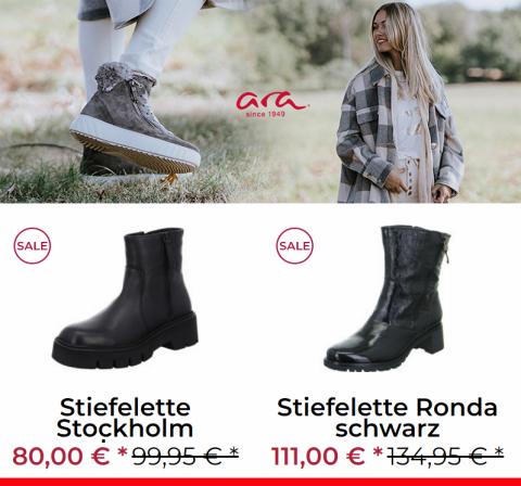 Ara Schuhe Katalog in Köln | Angebote Prospekt | 25.1.2023 - 8.2.2023