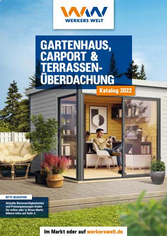 Werkers Welt Katalog | WW Katalog Gartenhäuser | 4.3.2022 - 4.7.2022