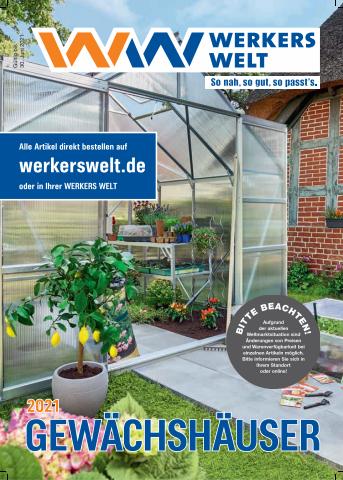 Werkers Welt Katalog | WW Katalog Gewächshäuser | 4.3.2022 - 4.7.2022