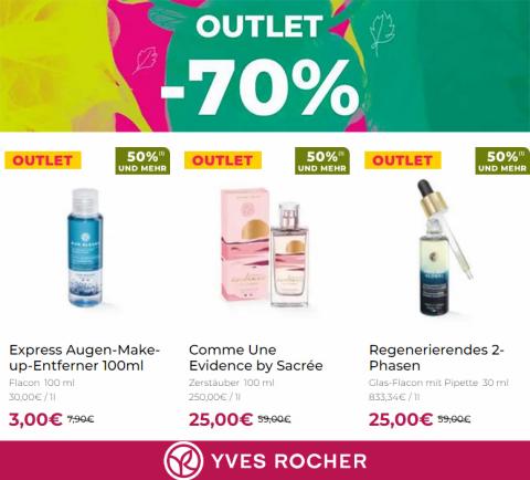 Angebote von Drogerien und Parfümerie in Köln | Outlet -70% in Yves Rocher | 20.6.2022 - 4.7.2022