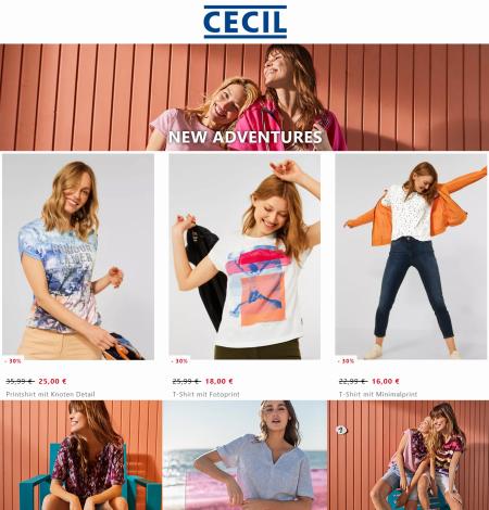 Cecil Katalog | 30% Rabatt auf Hemden! | 18.5.2022 - 22.5.2022