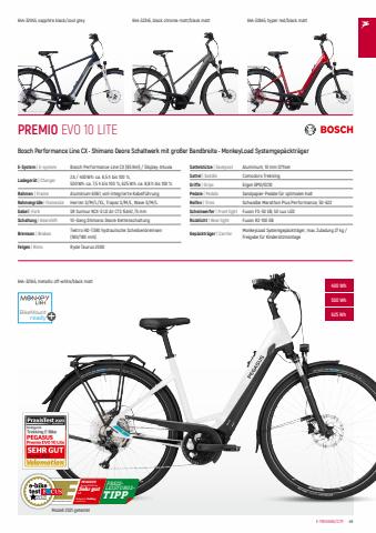 ZEG Katalog | PEGASUS E-Bikes 2022 | 11.1.2022 - 31.12.2022