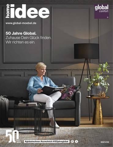 Global Wohnen Katalog | Katalog Global Comfort | 3.9.2021 - 31.12.2022